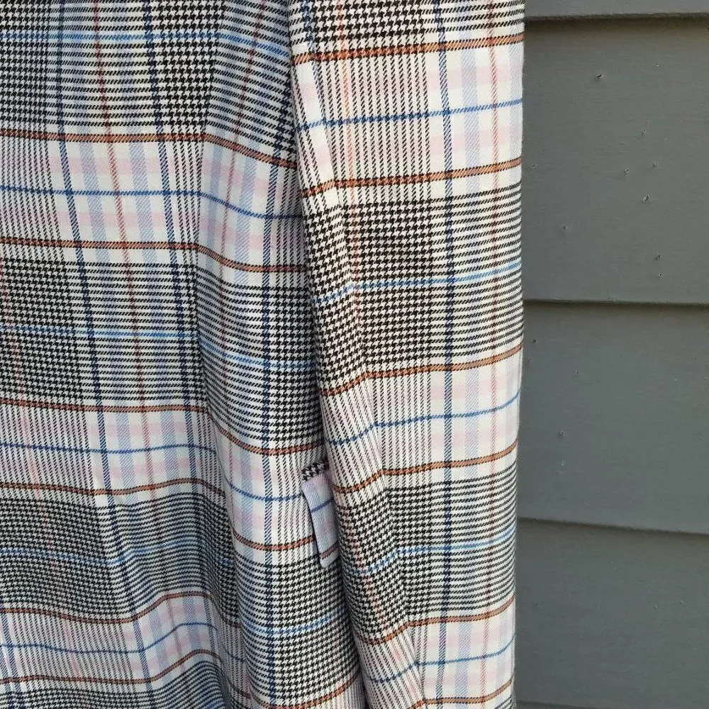 NWT!! Riley & Rae Multi Color Plaid Blazer Size 8 - Picture 9 of 11